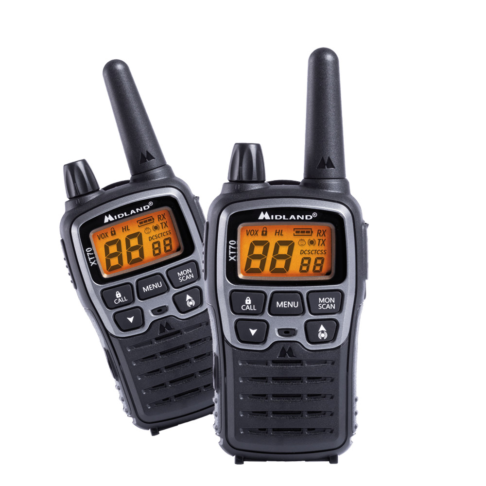Midland XT70 PMR + LPD inkl. Headset (Paar)