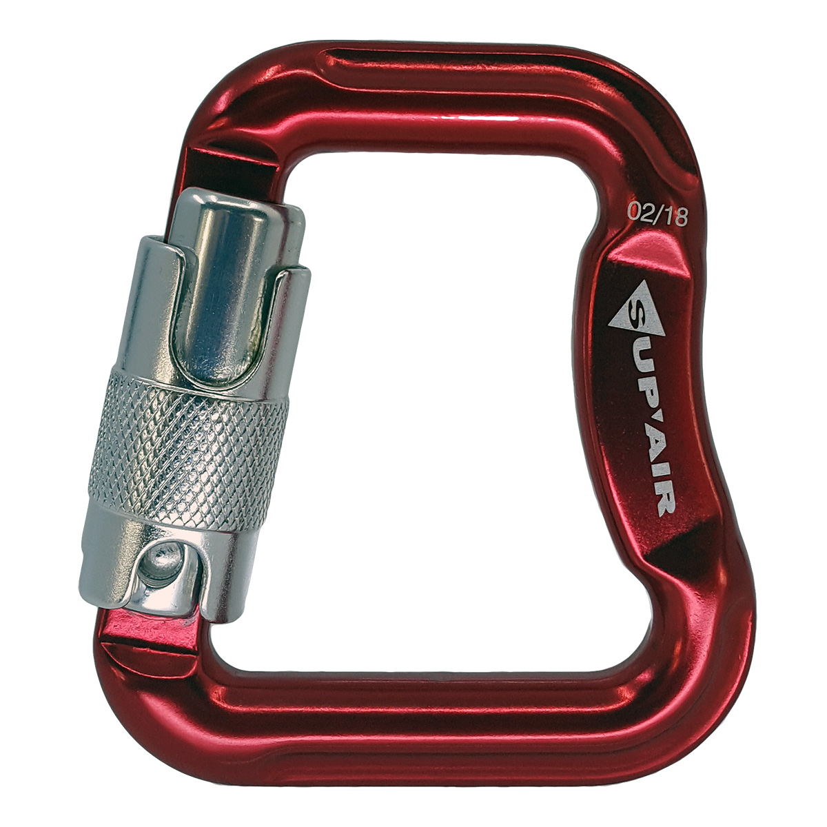 Supair Twistlock Alukarabiner 45 mm