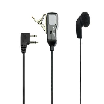 Midland MA 28-L - Earphone mike with L-type plug, 2 Pin